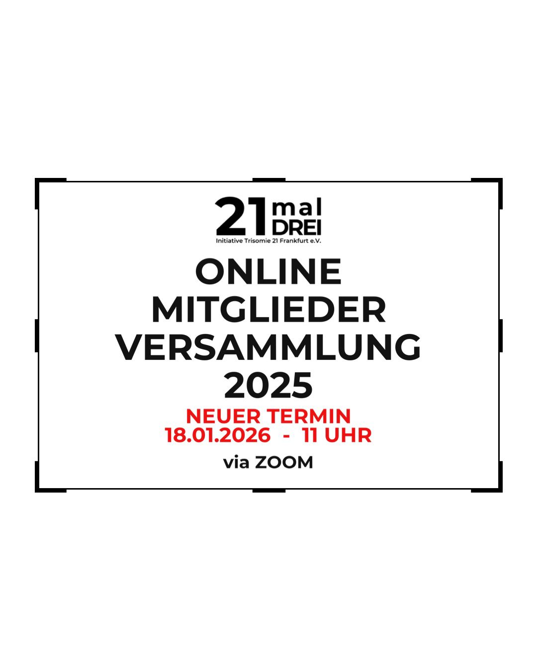 Mitgliederversammlung 2026