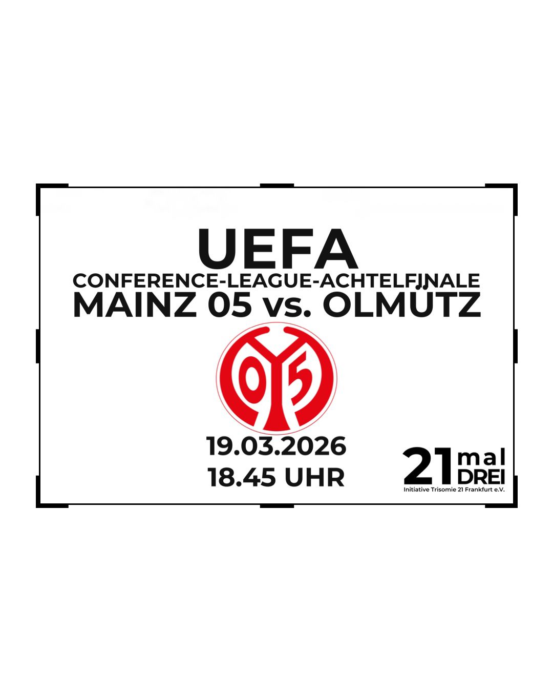 Spielbesuch Mainz 05 gegen Olmütz (UEFA Conference League)