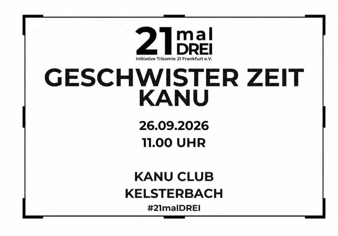 Kanu-Event für Geschwister